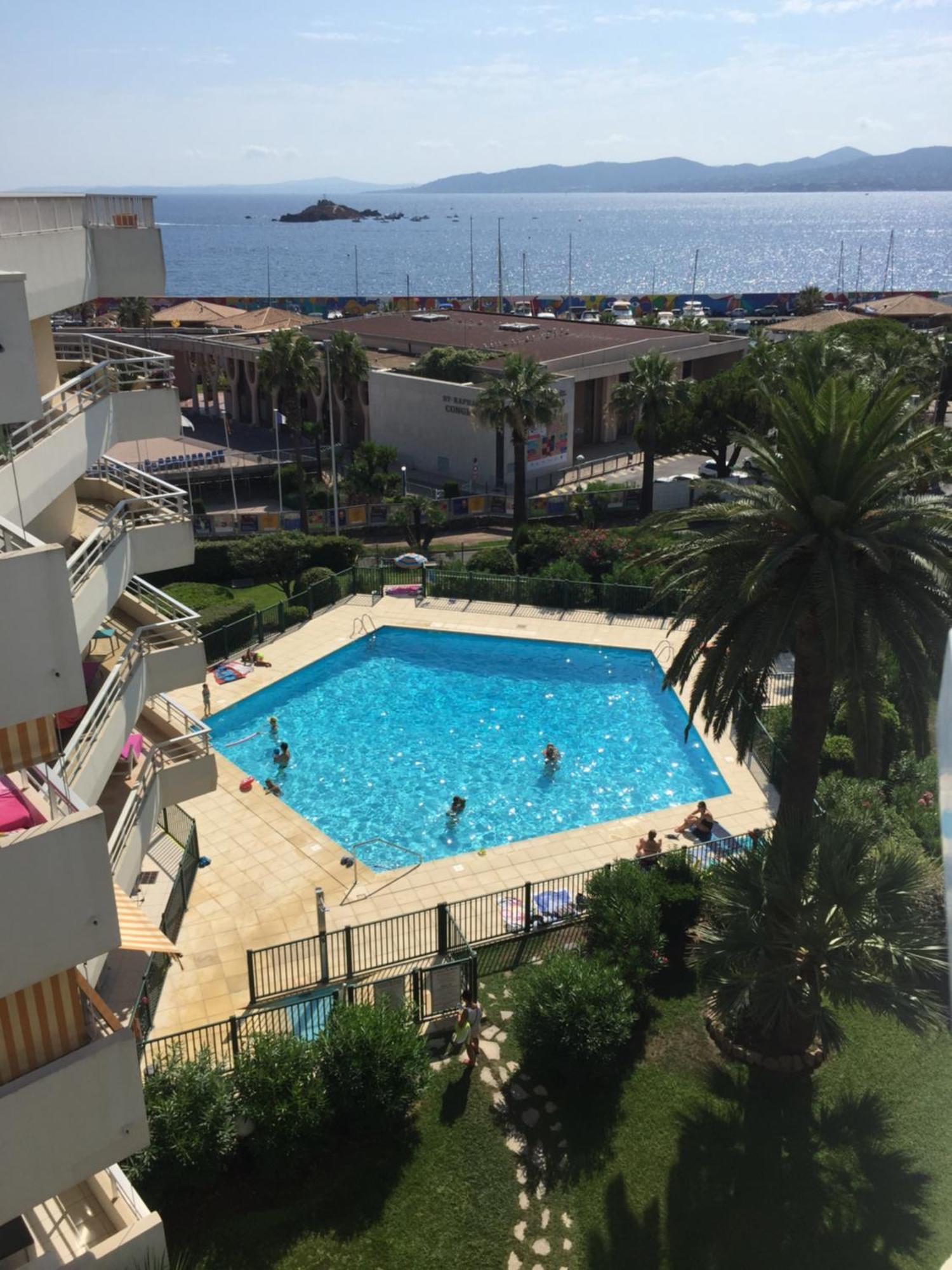 Studio 127, Vue Mer Et Piscine, Port Santa Lucia Saint-Raphaël Εξωτερικό φωτογραφία